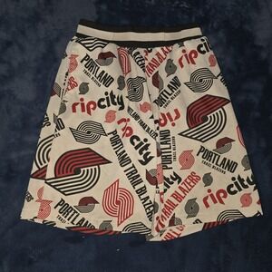 Portland Trail Blazers‎ Shorts Boys Small (8) All Over Print NBA